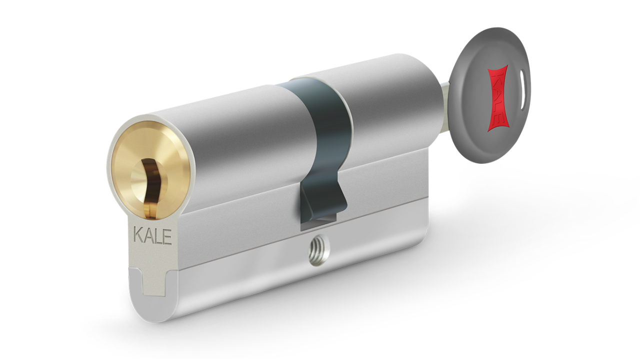 Kale 68 mm Tüpten Şifreli Silindir - 5 Anahtarlı 26+10+32 - 164CEC