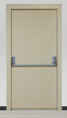 Panik Barlı Metal - Sac Kapı - En 75 / Boy 208 - Kasa 1,2mm / Kanat 0,8mm