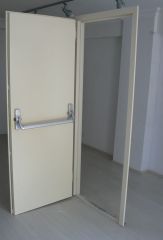 Panik Barlı Metal - Sac Kapı - Kasa 1,2mm / Kanat 0,8mm En 108 / Boy 208