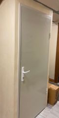 Ekonomik Kilitli Kollu Metal Kapı - 90cmx200cm